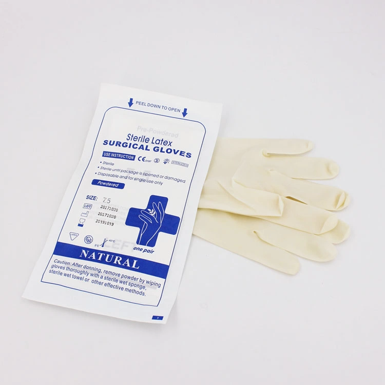 China Medical Gloves Surgical Supply Latex Disposable