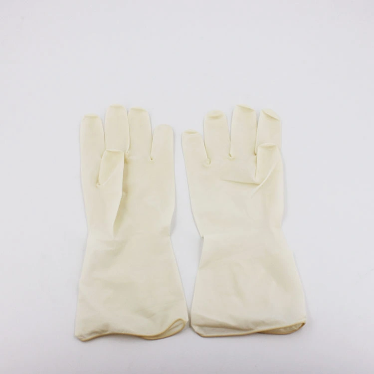 100% Natural Latex Procedure Latex Gloves Surgical Gloves